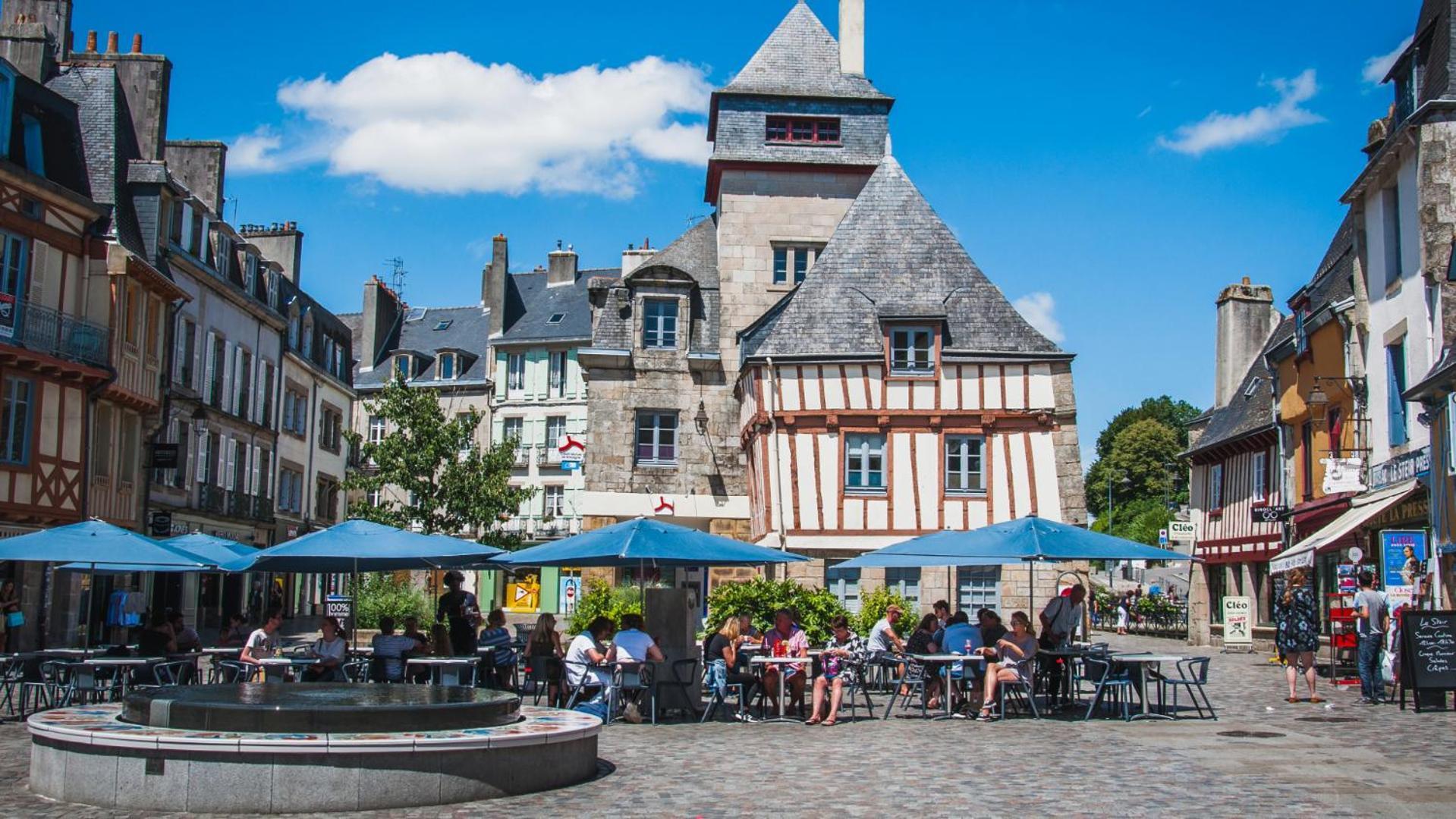 Immeuble Les Perdrix Lägenhet Quimper Exteriör bild