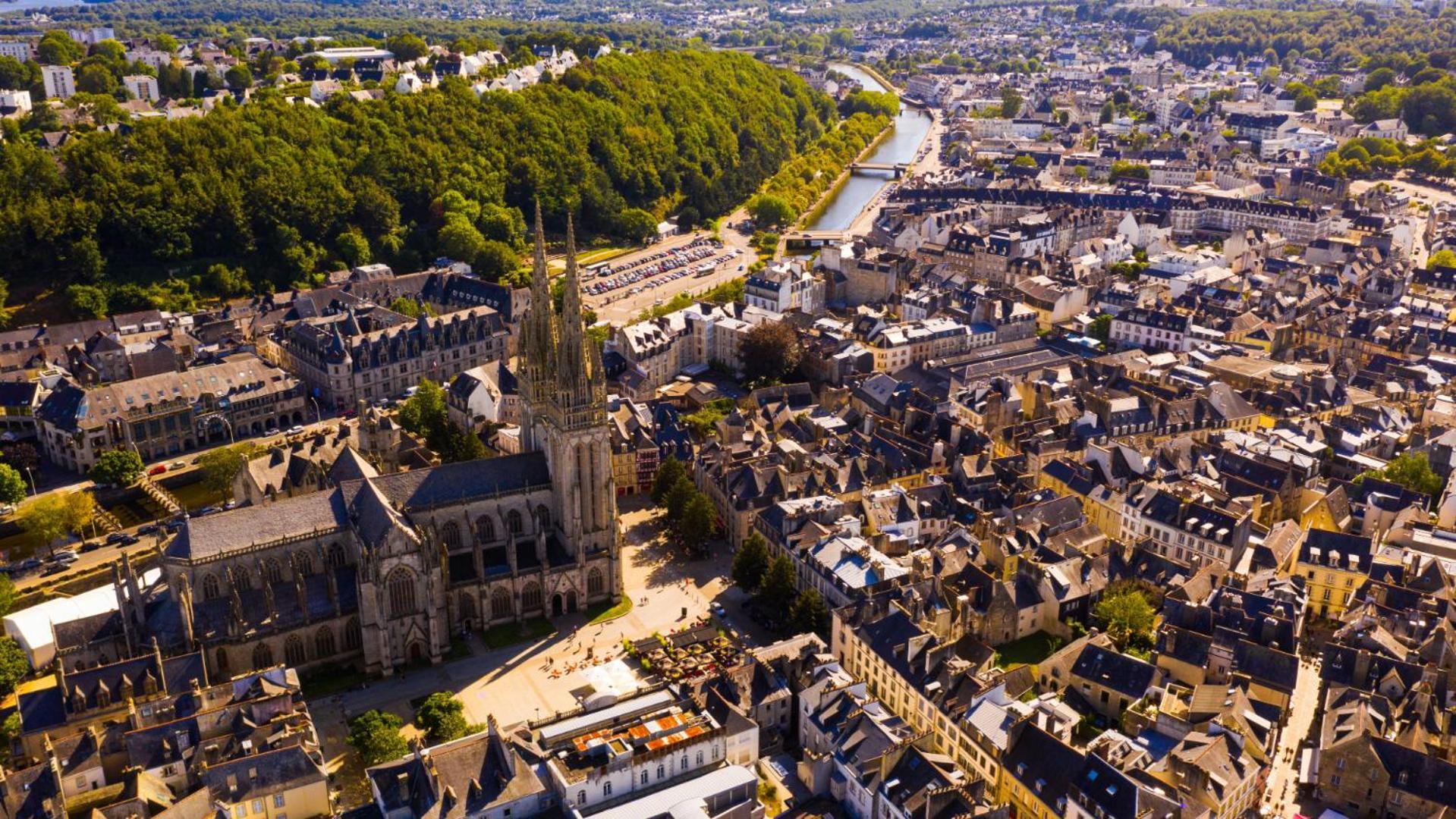 Immeuble Les Perdrix Lägenhet Quimper Exteriör bild